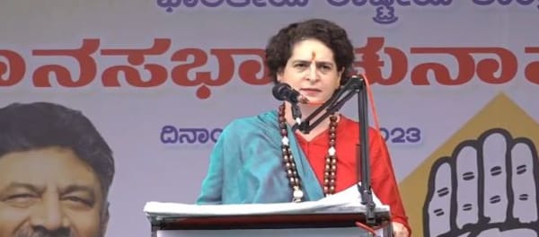 Karnataka election LIVE updates: Priyanka Gandhi promises financial assistance to youth and women
