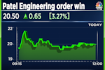 Patel Engineering JV bags irrigation projects worth Rs 841 crores, stock up 3%